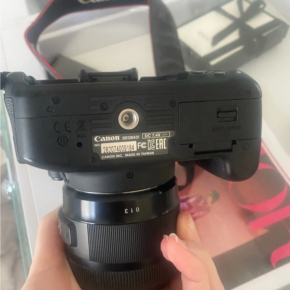 Canon Black DSLR Camera